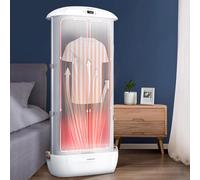 Ferro Da Stiro A Vapore Verticale, Asciugatrice Automatica Senza Fili Completamente Automatica, Macchina Da Stiro A Vapore Ad Asciugatura Rapida Da 900 W, Silenziosa, Piccola Asciugatrice Per Uso Dom