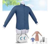 Ferro da stiro automatico a mani libere, portatile, combina le funzioni di asciugatura rapida, deodorizzazione e rimozione delle pieghe, camicie, pantaloni da donna e pantaloni in soli 8 minuti