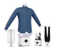 Ferro da stiro automatico, manichino per camicie, asciugatura a 360° | Ciclo di 8 min, 109 fori di diffusione, tempo e temperatura regolabili, forme per camicie e pantaloni(+Dryer cover)