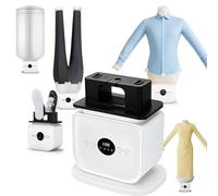 Ferro da stiro automatico per camicie, asciuga e stira in 8 min | 109 fori di diffusione, copertura totale a 360°, per camicie, pantaloni e scarpe(Full set)