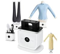 Ferro da stiro automatico per camicie, asciuga e stira in 8 min | 109 fori di diffusione, copertura totale a 360°, per camicie, pantaloni e scarpe(+Skirt Model)