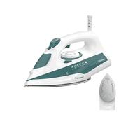 BEPER P204FER005 Ferro da Stiro a Vapore SteamPro 300 - Piastra in Acciaio, Serbatoio 300ml, 2200W - Vapore Continuo 27g/min e Colpo di Vapore - Sistema Anticalcare, Antigoccia e Autopulente