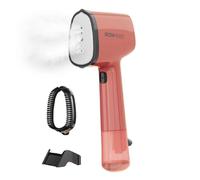 Cecotec Ferro da Stiro Verticale IronHero V-1500 Essential Red. Potenza 1500 W. Vapore Continuo 25g/min. Riscaldamento Rapido. Disinfetta. Pulisce e Cura i Tuoi Capi. Suola Rivestita in Ceramica