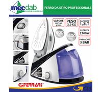 Ferro Da Stiro Con Ricarica Continua 2200 W 5 Bar G3 Ferrari G40011