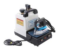 Ferro da stiro elettrico a vapore, stazione professionale da 1600 W con serbatoio dell'acqua da 2 litri, temperatura regolabile, senza gocce d'acqua, ideale per il lavaggio a secco e l'uso domest