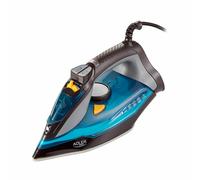 ADLER AD5032 Ferro da Stiro, Suola in Ceramica, Potenza 3000W, Serbatoio Acqua 350 ml, 3000 W, 350 milliliters, Blu