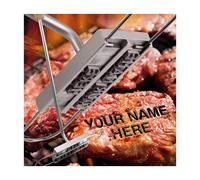 Ferro da stiro per barbecue personalizzato - Set di 55 lettere | Francobolli Gar