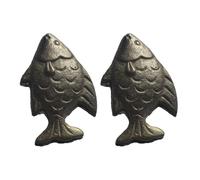 Ferro da stiro per cucinare il pesce: fontana naturale di ferro, strumento riutilizzabile e sicuro, facile da integrare in cucina, soluzione alternativa riutilizzabile in 2 pezzi per uomini anziani