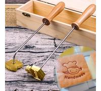 Ferro Da Stiro Personalizzato per Torte, Bistecche. Timbro per Pane/Legno/Pelle, Timbro Alimentare, Regalo per Il Papà, Timbro per Pane, Ferro Da Stiro Personalizzato.