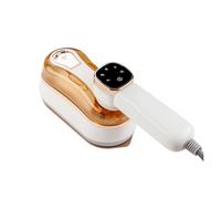 Ferro da stiro portatile, Macchina Per Stirare A Vapore Portatile Per Ferro Da Stiro Mini Per Stiratura Di Indumenti A Per Uso Domestico E Viaggio,per viaggi in ufficio e a casa(Orange)