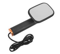 Ferro da Stiro Portatile Mini USB per Viaggi e Ufficio, Nero | Impugnatura Ergonomica, Pannello in Lega di Alluminio, Corpo in Plastica, per Capi e Giacche