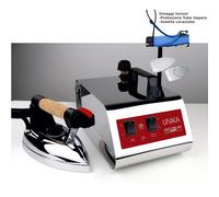 Ferro da stiro professionale con caldaia in alluminio anticorrosione UNIKA 1.0 Lt Made in Italy inox lucido