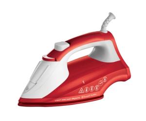 Ferro da stiro Russell Hobbs Light & Easy 26481-56 suola ceramica 115 g/min rosso bianco