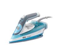 Braun TexStyle 5 SI 5006 BL Ferro da stiro a secco e a vapore Piastra in Ceramica 2600 W Blu, Grigio, Bianco