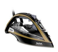 Tefal FV9865E0 ferro da stiro Ferro da stiro a secco e a vapore Piastra Durilium Autoclean 3000 W Nero, Oro