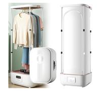 Ferro Da Stiro Verticale A Vapore 2 In 1 900 W E Macchina Automatica, Con Cabina, Stendino Pieghevole Ed Elettrico