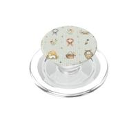 Ferro di cavallo Bandana Agnello Uccelli Western Fattoria Acquerello PopSockets PopGrip per MagSafe