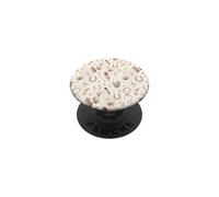 Ferro di Cavallo Cactus Corda Deserto Piume Occidentali Acquerello PopSockets PopGrip Adesivo
