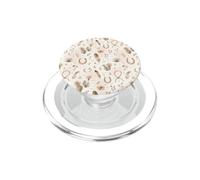 Ferro di Cavallo Cactus Corda Deserto Piume Occidentali Acquerello PopSockets PopGrip per MagSafe