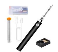 Ferro di saldatura di precisione - USB Soldering Iron | Decelerazione Della Penna Con Livello Di Temperatura Di Tempi | Regolabile | Strumento Di Precisione Wireless Con Riscaldamento Rapido Per