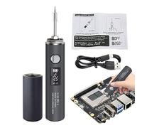 Ferro Di Saldatura Digitale - Ferro Di Saldatura Elettrica | Kit Di Penna Di A Corde Con Regolazione Dei Livelli 5 | Strumento Wireless & Precision Electrical Welder | Riscaldamento Rapido P