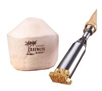 Ferro elettrico di branding per cocco, timbro di branding di cocco, Ferro di branding alimentare, Marchio di legno su cocco, Ferro di marca personalizzato, Regalo personalizzato