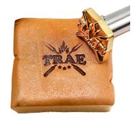 Ferro elettrico personalizzato per marchio alimentare - Ferro da stiro per marchio personalizzato con logo del marchio, elettrico a temperatura controllata o riscaldato a torcia, adatto per legno