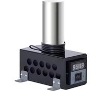 Ferro for piegare le costole della chitarra, ferro for piegare il legno sui | Piega legno ferro strumento for fare chitarra Strumenti for liutaio, temperatura regolabile 0-280 ℃ for la(Black,Height 16cm)