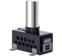 Ferro For Piegare Le Costole Della Chitarra, Ferro For Piegare Le Costole Laterali Del Violino, Strumento For Piegare Il Legno, Temperatura Regolabile Da 0 A 280 °C, Strumento(Black,Height-16cm)