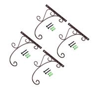 Ferro Parete Ganci Sospensione Staffe 230mmx155mmx16mm (Bronzo,4pz)