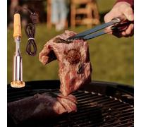 Ferro per Marcare La Carne per Bistecche, Ferro per Marcare Gli Hamburger, Ferro per Marcare I Barbecue, Ferro per Marcare Il Legno Personalizzato, Adatto per I Timbri Del Logo Del Ristorante