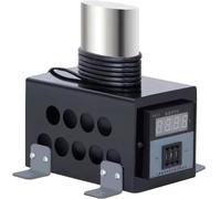 Ferro per piegare le costole della chitarra con temperatura regolabile da 0 a 280 ℃, protezione dal surriscaldamento, per violino, viola, violoncello black Height 8cm (small/viola)