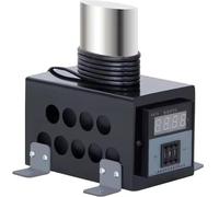 Ferro per piegare le costole per chitarra, violino, violoncello, temperatura regolabile 0-280 ℃ Strumento professionale per piegare il legno per liutaio(Black,Height 8cm)