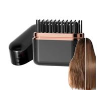 Ferro per raddrizzare i capelli senza fili | Dispositivo di acconciatura ricaricabile,Mini spazzola lisciatrice senza fili,Per il viaggio e la navetta, per le donne, le donne, le ragazze, l'amica e la