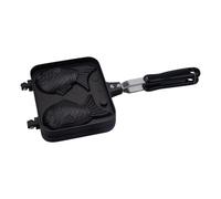 Ferro per waffle di pesce - Taiyaki elettrico a forma di gourmet per dolcetti, utensile da cucina con rivestimento antiaderente facile da pulire, dessert fatti in casa, divertente da usare con cottura