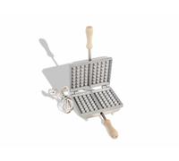 Ferro piastra stampo elettrico modello waffel 2 pezzi biscottiera dolci tradizio