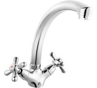 Ferro Retro New rubinetto da cucina verticale cromo XD4