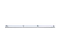 Ferro strip MAULstandard con 4 magneti, magnetico, autoadesivo, antigraffio, 100 x 5 cm, bianco