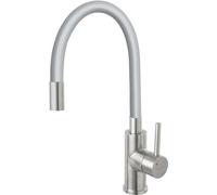 Ferro Zumba rubinetto da cucina verticale grafite/grigio-inox BZA4SSS