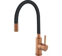 Ferro Zumba rubinetto da cucina verticale nero-rame BZA4BSSBC