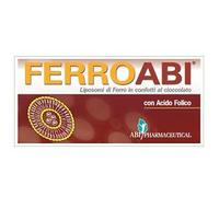 FerroABI Integratore Ferro e Vitamine 20 Confetti Masticabili