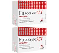 Ferrocento Act 30 Capsule Molli 2x36 g Capsule