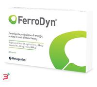 ferrodyn Integratore di Ferro Formazione Globuli Rossi 30 Capsule
