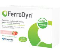 Metagenics FerroDyn Integratore di Ferro, 84 Compresse Masticabili