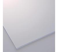FERROELETTRA Lastra Policarbonato Trasparente - Lastra Policarbonato e Pannelli Policarbonato per Fai da Te - Vetro Sintetico Trasparente e Bianco (1, Trasparente, 50x100cm - Spessore: 2mm)