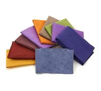 FERROELETTRA Panni Microfibra Multiuso - Straccio Panno Evolution MicroJet per pulire Massima Assorbenza - Dimensioni 50x50 e 50x70 - Made In Italy - Tinta Unita - Colori Assortiti (20, 50_x_50_cm)