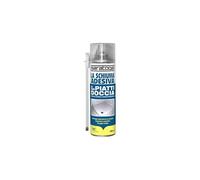 FERROELETTRA Schiuma adesiva poliuretanica per piatti doccia SARATOGA, montaggio su massetto, espansione controllata, presa iniziale elevata, impermeabile, verniciabile, 500 ml (1)