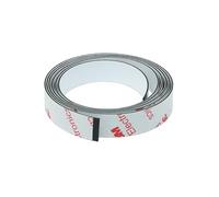Ferroflex® 12,5mm Largo 3 M Di Autoadesiva E Brillantezza Bianca Ferrosa Per Pareti, Ufficio, Casa E Creazione Di Magneti Di Superfici Istantanee Attiveranno Fino A 1 Metro Di Lunghezza