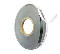 FerroFlex® Striscia Ferrosa Autoadesiva Lucida Bianca 3M Larga 12,5Mm