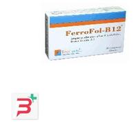 TOPFARMA integratore alimentare di ferro ferrofol b12 30 compresse
